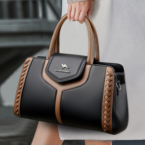 Sac à Main Vintage Bellerose En Cuir Marron Deux Tons - Style Sac Banane Ou Bandoulière - Occasion