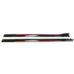 2m <b>Car</b> Three-stage Side Skirt Extension Rocker Plate Lip Separation Modification Surround Collision Avoidance - Product Image 5