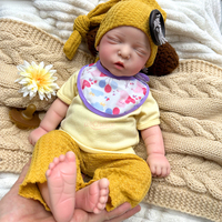 Poupée Bébé Reborn en Silicone Personnalisée en Usine, 45 CM, Fille, Réaliste, Création Artistique, Compagnon pour Personnes Âgées, Cadeau de Fêtes
