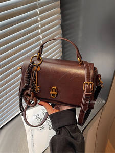 New Fashion Women's Handbags Single Cotton Lining PU Durable Small <b>Square</b> Bags for Travel - Product Image 2