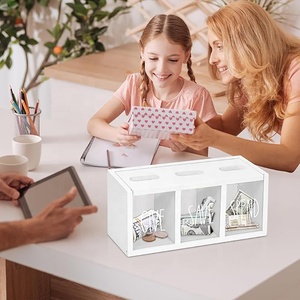 Salvadanaio in Legno Portatile di Alta Qualità per Bambini, Contenitore Sicuro per Risparmiare Denaro e Monete - Product Image 6