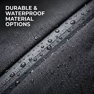 Bolso Bandolera de Nailon Negro Personalizado para Hombre, Estilo Techwear y Streetwear, con Logotipo Personalizado, Impermeable - Product Image 3