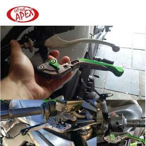 Levier de frein d'embrayage en aluminium CNC, pliable et réglable, CNC, guidon de vélo de rue pour Vespa GTS 250, 2009, <span class=keywords><strong>2010</strong></span> - Product Image 6