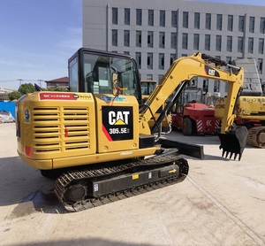 Excavatrice d'occasion 305.5E2 pour équipement de construction avec composants essentiels : moteur, pompe, PLC, engrenage, 5,5 tonnes - Product Image 2