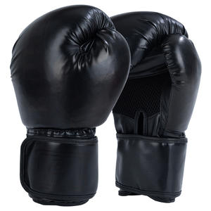 Gants de boxe imperméables en cuir PU avec logo personnalisé professionnel pour l'entraînement Arts martiaux personnalisables légers et respirants - Product Image 1