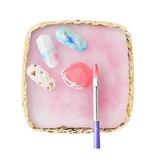 Paleta de Resina Cuadrada para Arte de Uñas, Tabla de Exhibición Portátil para Mezclar Colores de Gel, Herramienta de Manicura - Product Image 3