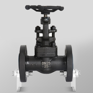 Válvula de globo manual DN80 de 3 pulgadas con embudo de PTFE, acero A105N, PN16/PN25, para agua y aceite, con volante de acero y extremo de brida - Product Image 3
