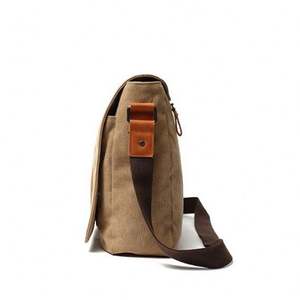 Bearky กระเป๋าสะพายข้างผ้าใบสไตล์วินเทจสำหรับผู้ชาย, กระเป๋าสะพายไหล่และกระเป๋าถือกระเป๋าสะพายไหล่สำหรับผู้ชาย - Product Image 4