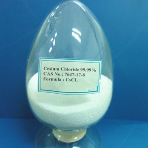 Chlorure de césium de catégorie de médecine 99% pour des applications biomédicales et comme ingrédient pharmaceutique actif (API).