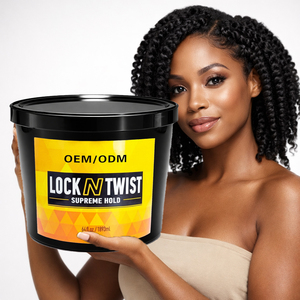 Gel Fijador para Cabello Natural de 10, 16 y 64 oz, Sin Residuos Blancos, Suavizante, Realza el Brillo, Gel para Peinar Locs, Lock N Twist Supreme Hold - Product Image 6