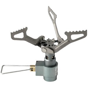 Offre Spéciale 25g <span class=keywords><strong>BRS</strong></span> alliage de titane Mini cuisinière à gaz Ultra-Lightportable haute qualité pliant Camping en plein air pour la randonnée utilisation à la plage - Product Image 2