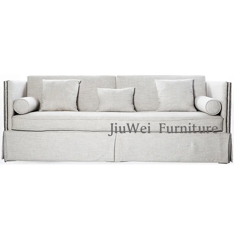New type country furniture fabric sofa bed