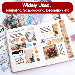 Planificador de Flores Personalizado con Impresión a Todo Color, Diario de Actividades, Planificador Feliz DIY, Hoja de Pegatinas PET Escribibles - Product Image 4