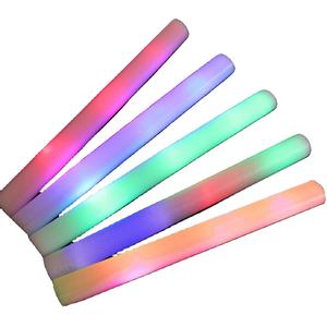Günstige benutzer definierte Flash White LED Werbe Light Up Schaum Fledermaus Led Foam Stick Cheer Tube Glow Baton Foam Sticks - Product Image 5