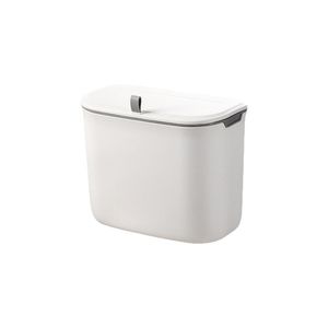 FaSoLa Kitchen Trash Can Hanging Cabinet Door Type 26cm Rectangular Indoor Waste <b>Bin</b> - Product Image 2