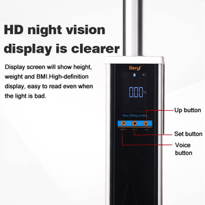 เครื่องชั่งน้ำหนักวัดส่วนประกอบร่างกายแบบอัลตราโซนิก Veidt รุ่น H09 รองรับน้ำหนักได้ถึง 200 กก. พร้อมวัดค่า BMI และส่วนสูง สำหรับมนุษย์ - Product Image 6