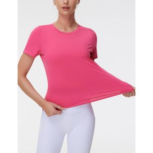 FOXA Camiseta deportiva de manga corta para mujer, de secado rápido, ligera, con cuello redondo, atlética, para correr - Product Image 4