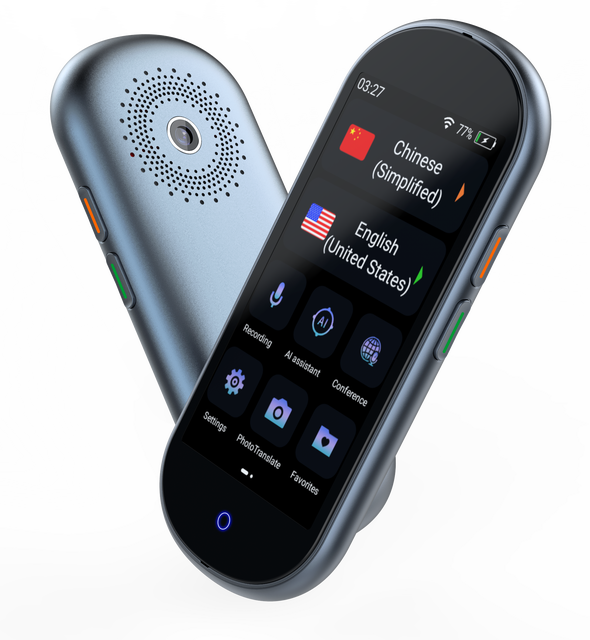 Portable AI Translator Professional WiFi 4G Touch Function Photo Translation 137 Languages 4.0 IPS HD Retina Display Android 7.1