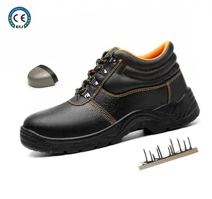 JIANKUN Factory Direct sales anti-smashing anti-puncture $5 cheap safety shoes CE standard work shoes for men