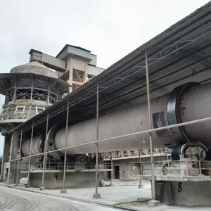 2.8x70m Limestone Calcination Furnace Dolomite Limestone Rotary Kiln For Quick Lime Production Line