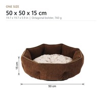 OEM Waschbares Donut-Beruhigungsbett für Hunde und Katzen