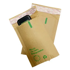 Custom Logo Paper Honeycomb Making Machine A4 Envelope Honeycomb Mailer Receyled Shipping Bags