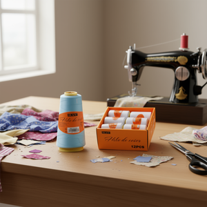 Filo da Cucito Ilan 2750 M Turchese Chiaro, Confezione da 32 Colori, 12 Pezzi - Product Image 2