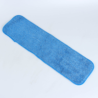 Microfiber Mudah Dibersihkan Kepala Mop Pad Datar Eropa Penyerap Super dengan Resistansi Kecil