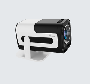 Mini projecteur portable avec support réglable, projecteur vidéo HD natif 1280×720P, projecteur de cinéma maison - Product Image 2