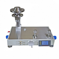 HSIN10F 10bar Calibrateur de manomètre à piston de poids mort numérique Testeur de poids mort pneumatique Comparateur d'étalonnage de pression