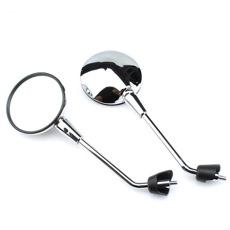 Miroir rond d'exportation (longue tige + placage)