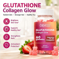 Gummies de collagène à marque privée OEM pour adultes, saveur melon, supplément vitaminique pour la croissance des cheveux, formule de soutien pour la santé de la peau et des ongles