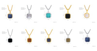 Bijoux fantaisie 13.56MHz collier NFC intelligent programmable collier chaîne en acier inoxydable