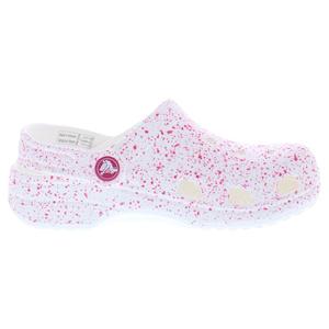 Crocs Classic Paint Splatter Clog Ps Chaussures pour filles Blanc Rose - Product Image 2
