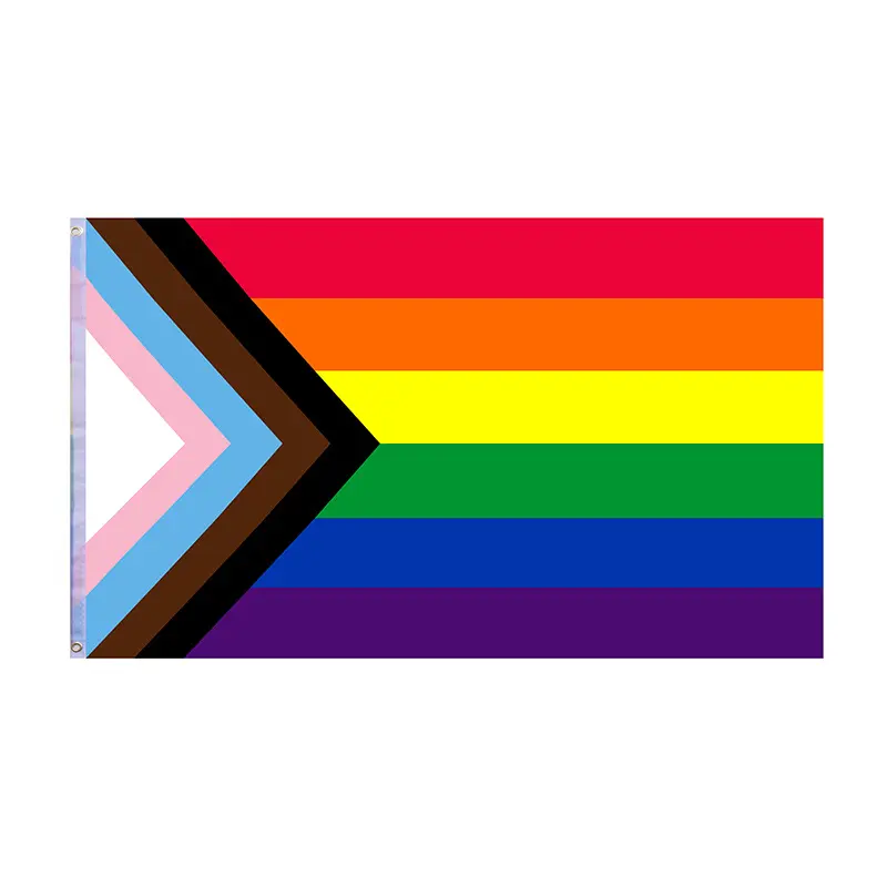 Groothandel Custom Logo 3x5ft Polyester Vlag Promotionele Digitale Gedrukte Lgbt Banner Veren Vlag Banner Voor Outdoor Evenementen Sport