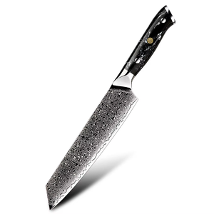 Trung Quốc nhà máy tùy chỉnh dao Damascus dao loạt handmade Damascus dao lớn kiritsuke VG10 Damascus đầu bếp dao - Product Image 1