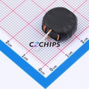 Inducteur à anneau coloré / traversant (THT) XR050125TS101MVL7, composant traversant (THT), 15,5x7,5mm, 100uH, 10%, 3,5A - Product Image 2
