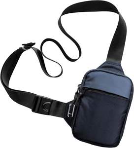 Bolsa de Ombro Pequena Masculina Nova Antifurto em Nylon com Fivela Antifurto de Liga - Product Image 5
