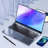 Nuovo Laptop Portatile da 14 Pollici con 8GB di RAM, SSD da 256GB, Scocca in Metallo, Doppia Ventola di Raffreddamento, Tastiera Inglese e Processore Intel per Studenti
