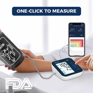 Wellue Máy Đo Huyết Áp B02T Máy Đo Huyết Áp Kỹ Thuật Số Sphygmomanometer Máy Đo Nhịp Tim Máy Đo Huyết Áp - Product Image 3