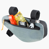 Sac de cadre de vélo personnalisé, imperméable, sec, réfléchissant, en PVC TPU, poche latérale, sac triangulaire pour le cyclisme sur route et en montagne