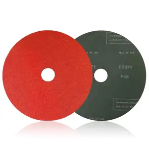 Abrasivos húmedo/Seco lija de fibra de discos-VSM de resina (XK850X)
