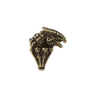 Cincin Naga Gotik kerajinan Retro cincin terbuka Punk perhiasan Warcraft - Product Image 1