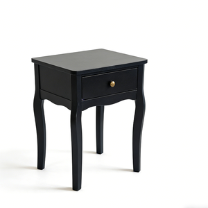 <span class=keywords><strong>Table</strong></span> <span class=keywords><strong>de</strong></span> <span class=keywords><strong>Chevet</strong></span> Moderne et Durable avec Tiroir à Poignée Dorée pour Salon et Chambre à Coucher – Offre Spéciale - Product Image 4