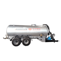 Bouse liquide fumier fumier engrais biogaz épandeur pulvérisateur transport boue pompe semi-remorque pour ferme d'élevage