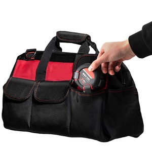 WORKPADRO 16-inch Heavy-Duty Tote Bag Wide-Mouth <strong>Tool</strong> <strong>Storage</strong> With Waterproof Rubber Base Customized OEM &amp; ODM Support Outdoors - Product Image 1