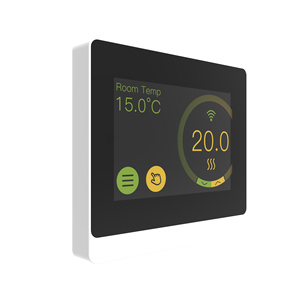 Termostato inteligente Tuya, pantalla LCD a Color, Control remoto de CA Universal, diseño moderno para calefacción de suelo interior, conectividad WiFi - Product Image 1