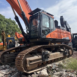Excavadora de cadenas Doosan DX530LC usada, 53 toneladas, excavadora grande para minería, motor original, pocas horas, segunda mano, construcción pesada - Product Image 6