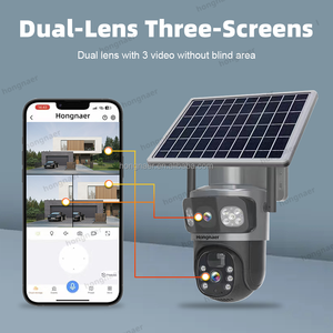 Беспроводная камера видеонаблюдения Hongnaer с двумя линзами, 8 Мп - Product Image 3