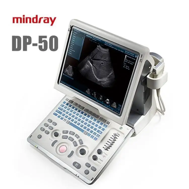 Mindray-sistema de diagnóstico de ultrasonido, máquina de ultrasonido Digital B/W, portátil, Original, DP 50